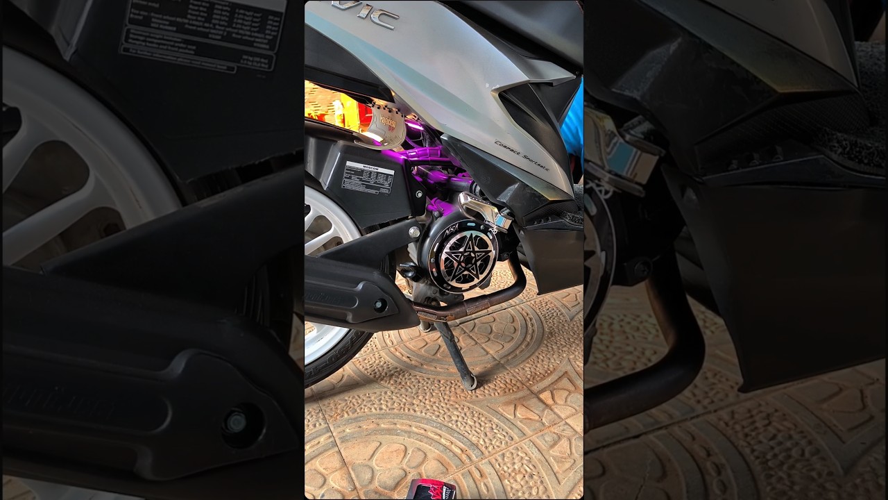 Gak bisa beli velg bintang, kita beli cover kipas spinner motif bintang 