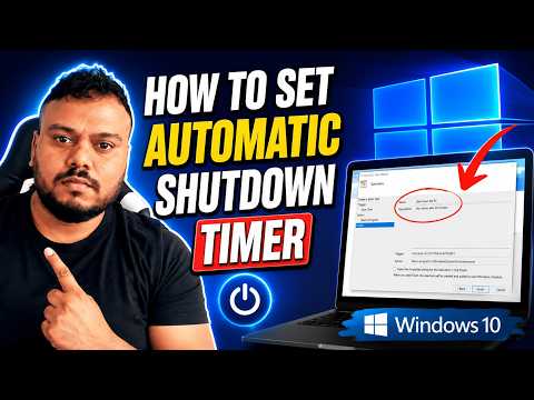 How to Schedule Automatic Shutdown in Windows 10 (Easy Timer Setup)