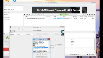 HOW TO  Speed Up Utorrent/Bittorrent speed Using Cheat Engine 6.6 Latest 2016