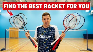 How To Choose The BEST BADMINTON RACKET For You  The 4 Step Framework