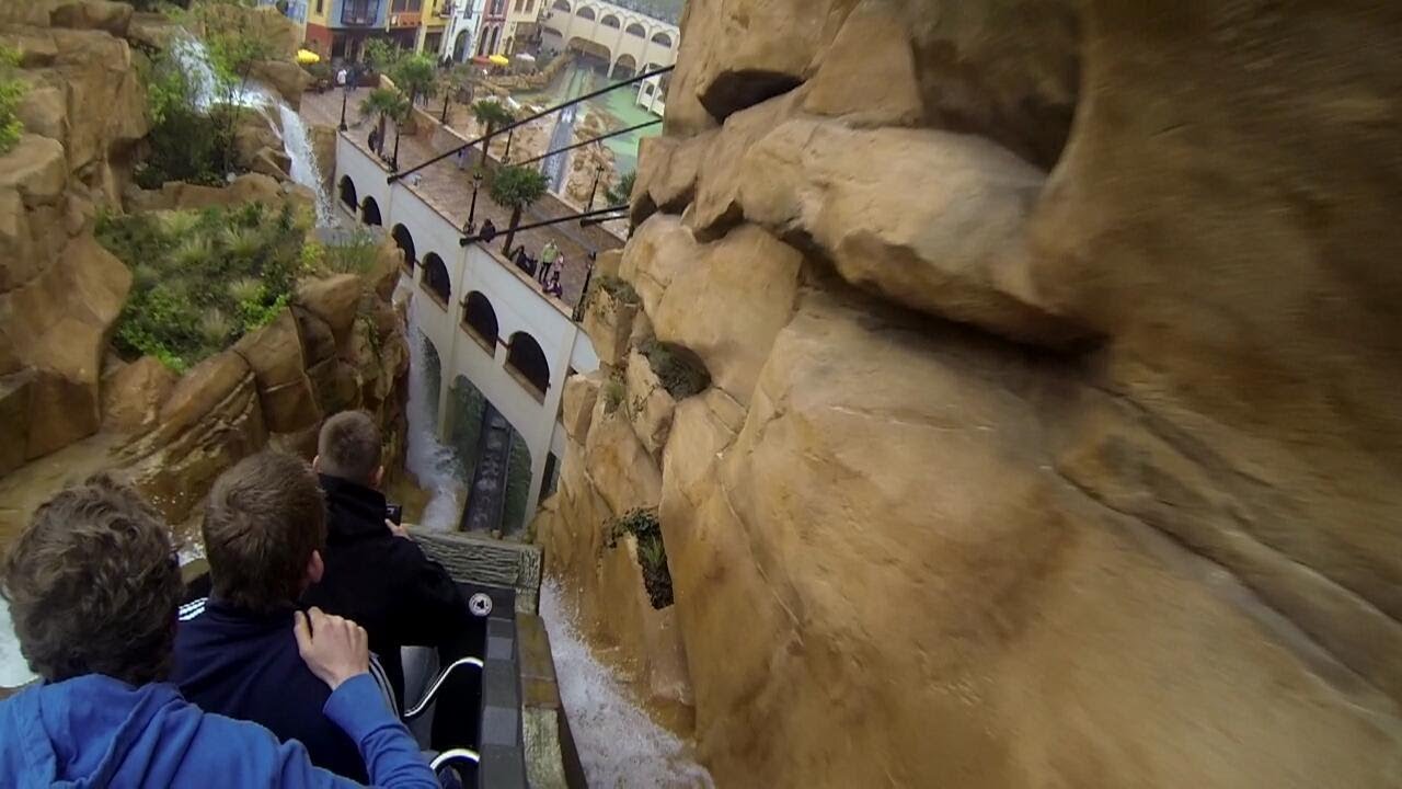 Impressions: Chiapas DIE Wasserbahn - Phantasialand - 2014 (Bro.Ent)