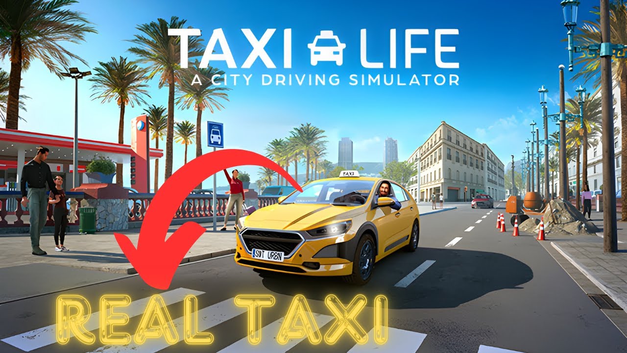 Taxi Simulator  | Fun game | Taxi life a city driving simulator .