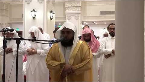 تلاوه حجازيه/أواخر سورة المنافقون/القارىء وليد الجراحي/من صلاة العشاء 3رمضان 1439