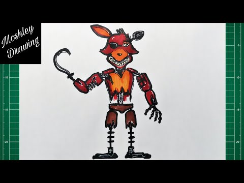 Withered Foxy (FNAF2) ← a horror Speedpaint drawing by NandTouko4Life -  Queeky - draw & paint