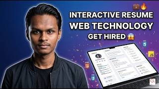 📄Interactive Resume Website | HTML, CSS &amp; JavaScript Project Overview