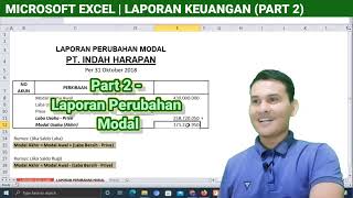 Cara Membuat Laporan Perubahan Modal di Excel