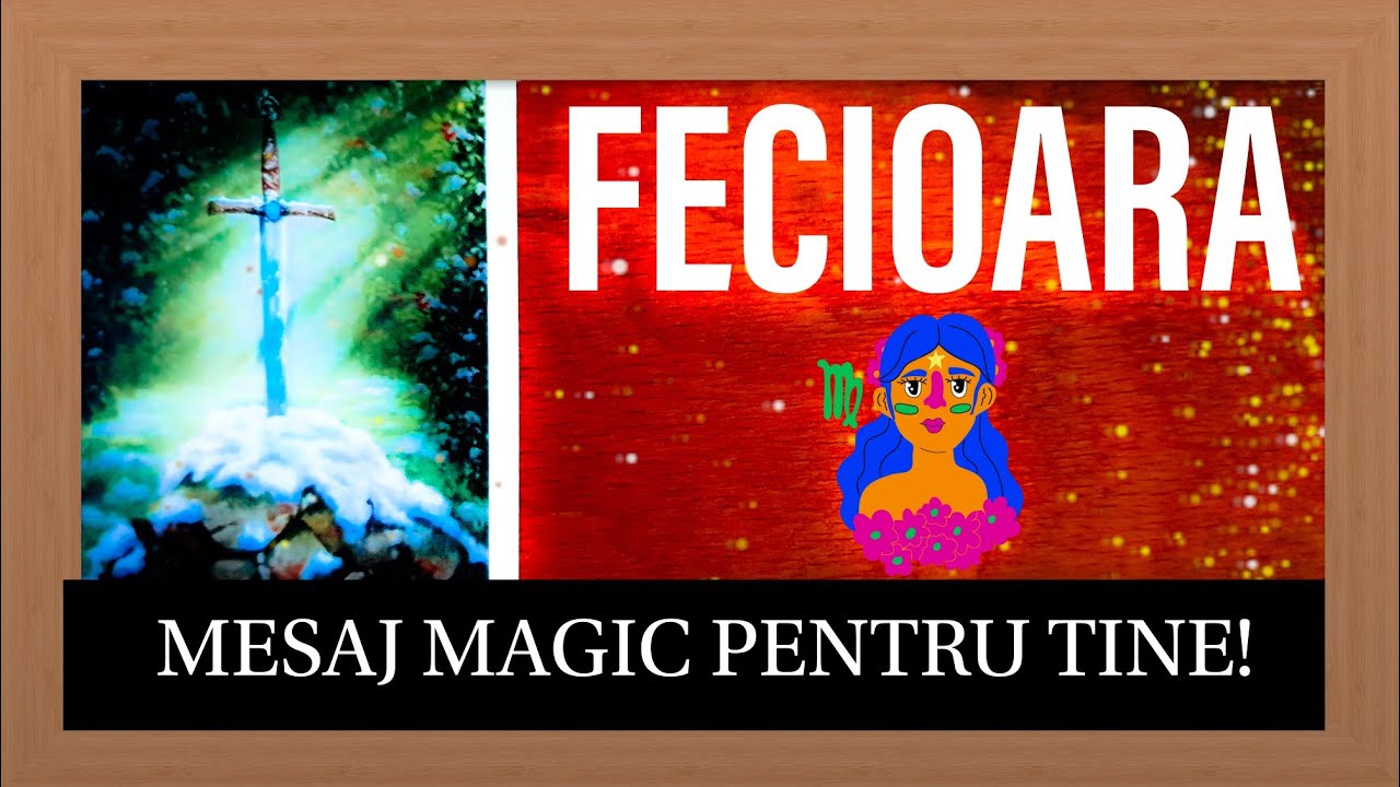 FECIOARA⭐️UNIVERSUL are un MESAJ MAGIC pentru TINE! 🔮 TAROT zodii INTERACTIV