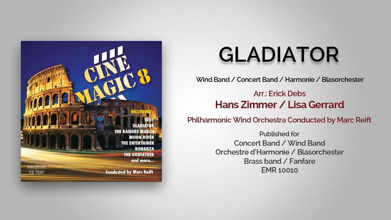 Marc Reift - Gladiator (Hans Zimmer / Lisa Gerrard, Arr.: Erick Debs)
