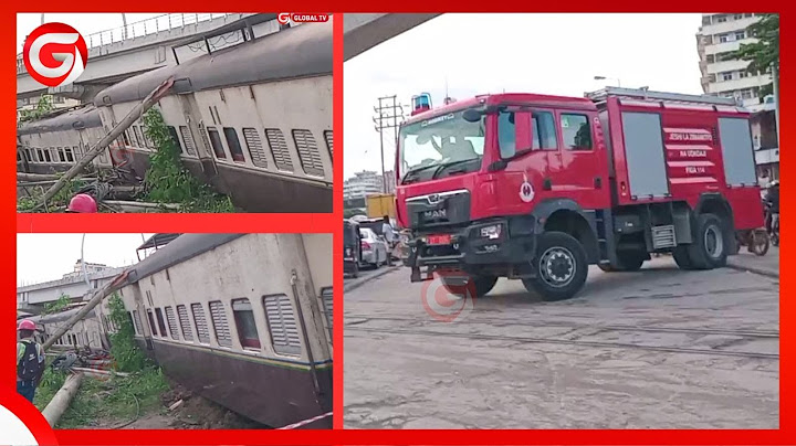 VIDEO: ENEO la AJALI ya TRENI DAR ILIYOANGUKA na KUJERUHI WATU - GARI la UOKOAJI LAFIKA...