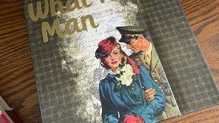 Retro Men 'Round About Waterfall Folio Tutorial