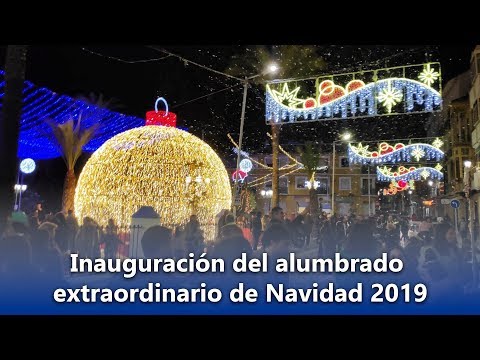 Inauguración del alumbrado