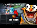 Techies Official toying noobs? | Techies first item DAGON in 7800mmr