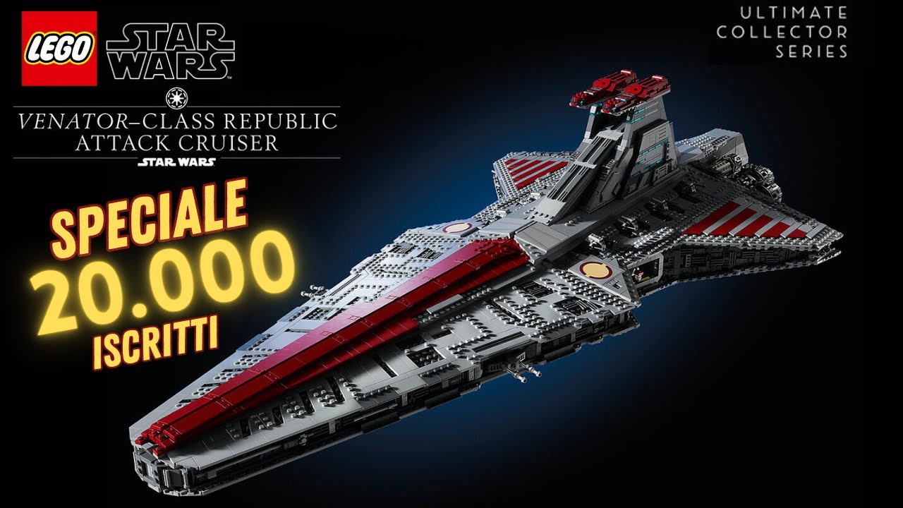 SPECIALE 20K! Lego Star Wars 75367 UCS Incrociatore d'attacco della