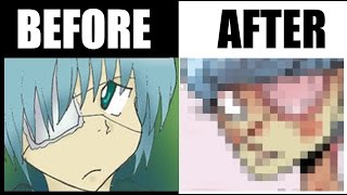 DID I FIX IT??? (Redrawing My DeviantArt Anime Drawings)