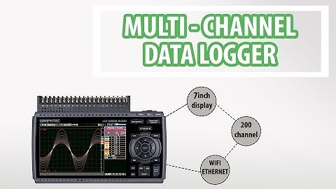 Multi-Channel Data Logger for measuring & recording temperature up to 200 channels of sensors