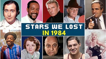 In Memoriam - Sterren die we in 1984 verloren🕊️