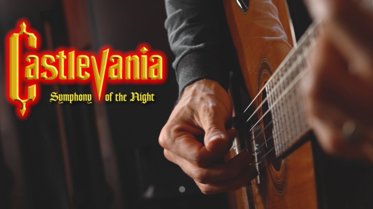 Dracula's Castle on ONE GUITAR | Castlevania Symphony Of The Night Fingerstyle Guitar Cover