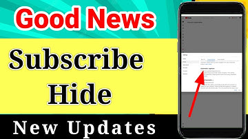 Subscribe hide Option not available / Subscribe ko Unhide kaise kare