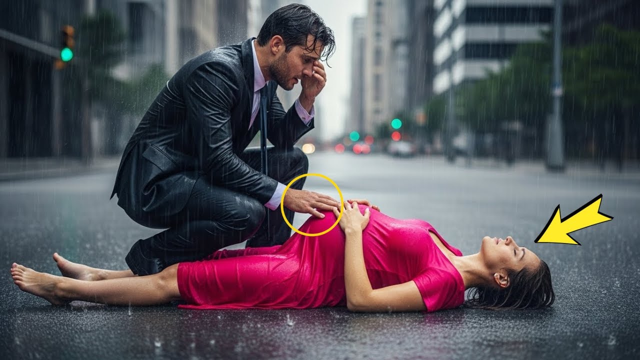 EMBARAZADA Y ABANDONADA, SE DESPLOMÓ EN LA CALLE, HASTA QUE UN MILLONARIO...