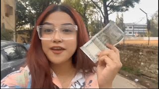 Living On Rs500 For 24Hrs Challenge Esha Subba Vlogs