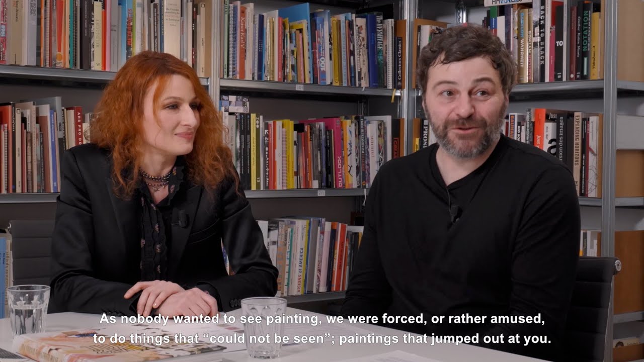 INTERVIEW: TURSIC & MILLE at Galerie Max Hetzler, Berlin, 2020