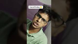 Use of fn key | Function key in laptop #smartphone #technology #laptop #shorts
