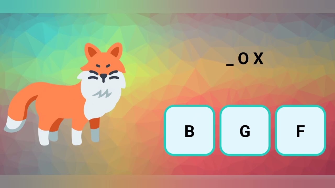 Missing letter |educational cartoon for kids |guess the letter|kids Fun activity