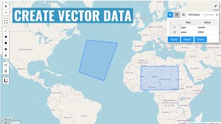 leafmap tutorial - creating vector data interactively without coding