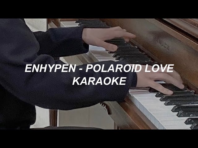 ENHYPEN 엔하이픈 - 'Polaroid Love' Karaoke Easy Lyrics class=