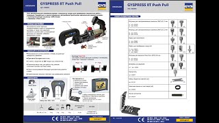 GYS GYSPRESS 8T PUSH PULL Заклёпочник пневмо гидравлический для ремонта кузова автомобиля