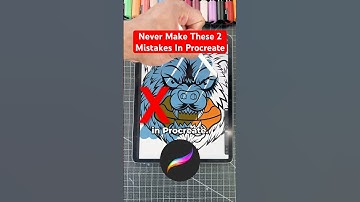 Stop Drawing In Procreate This Way! 😡 #art #howtodraw #procreate