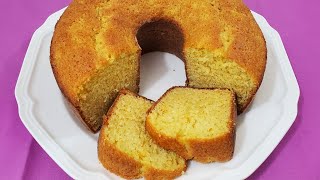 طريقة تحضير قالب الكيك العادي Best butter cake recipe