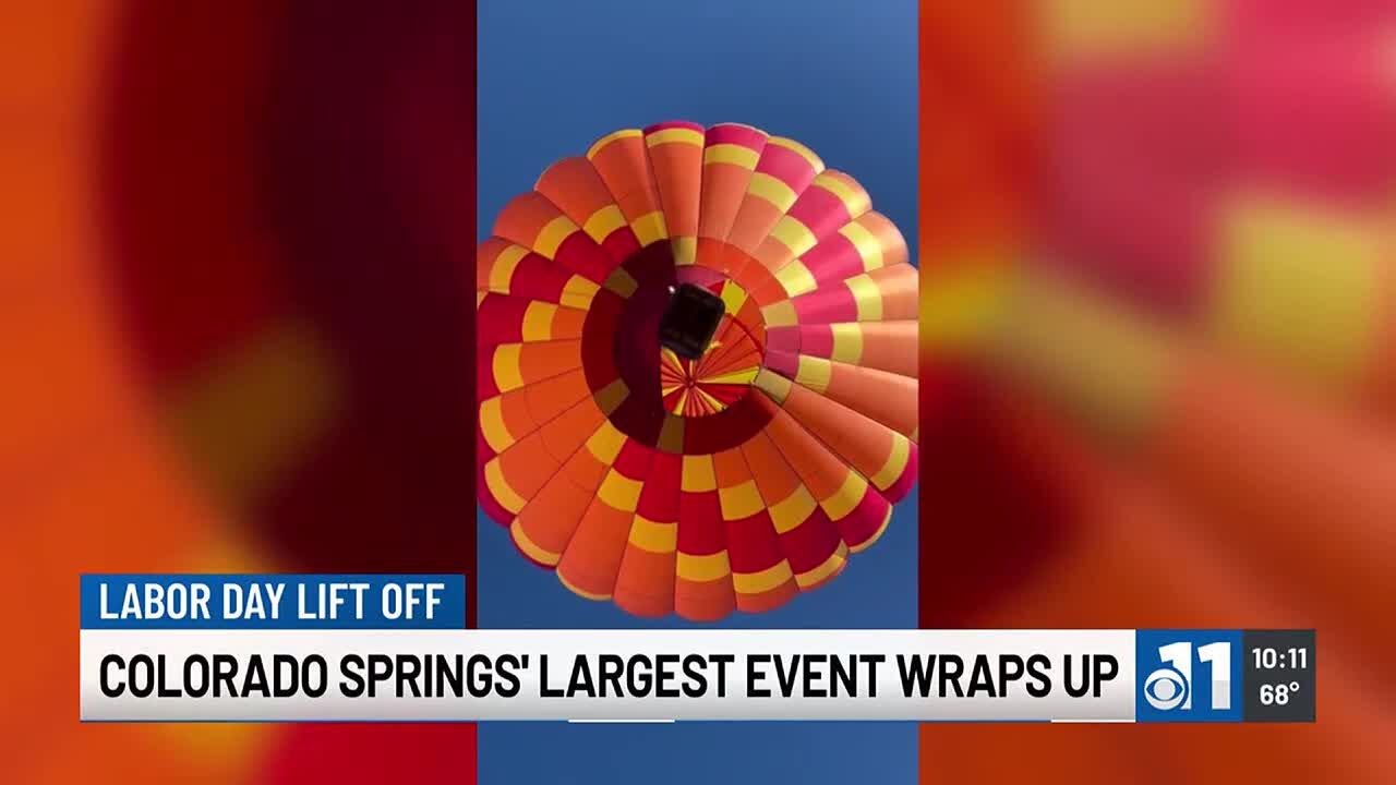 Colorado Springs' Labor Day Lift Off wraps up