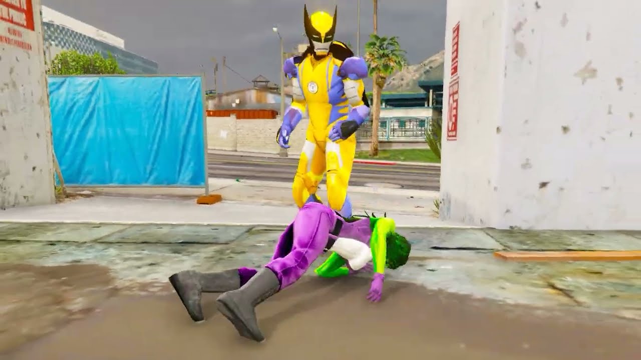 Spider-Man Saved She Hulk From Wolverine Dangerous Railroad Traps | Sonvi Gaming 