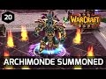 Warcraft 3 Story ► Kel'Thuzad Summons Archimonde - Undead Campaign