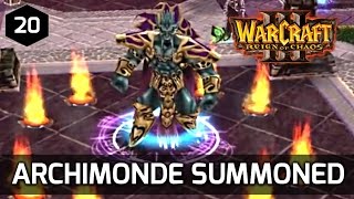 Warcraft 3 Story ► Kel'Thuzad Summons Archimonde - Undead Campaign