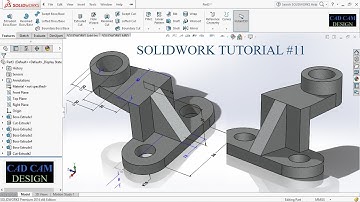 SOLIDWORK TUTORIAL NO #11 / BEGINNERS EXERCISE 3.