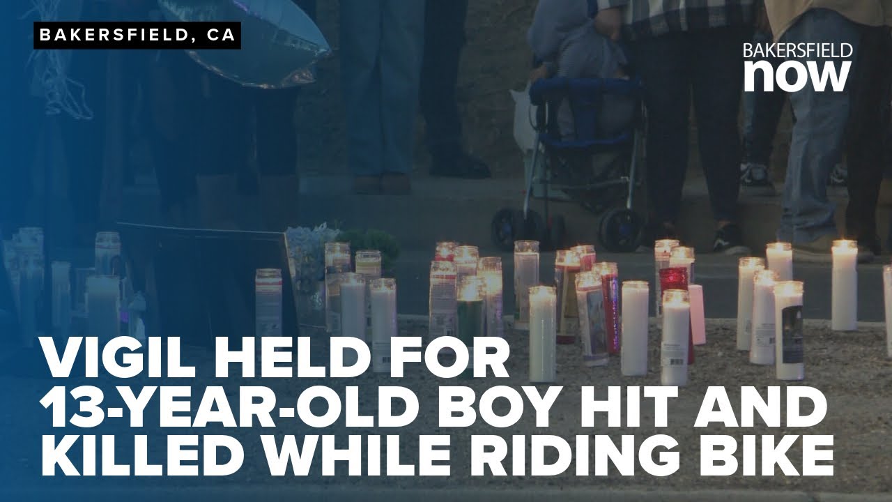 Vigil held for 13-year-old boy killed after bicycle crash in east ...