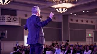 Founder of Hand and Stone Massage and Facial Spa Speech at the 20th Anniversary Conference