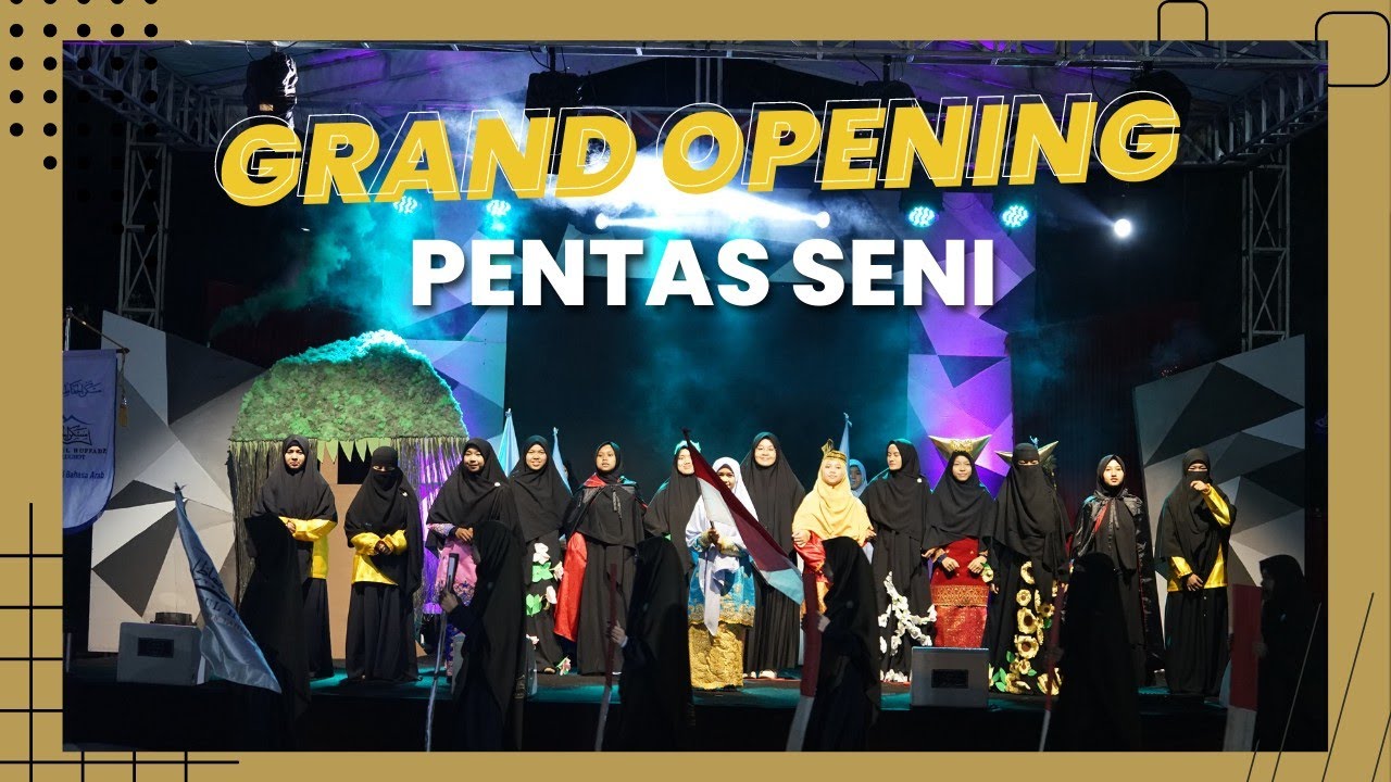 KEREN!! GRAND OPENING PENTAS SENI MASKANUL HUFFADZ LILLUHOT
