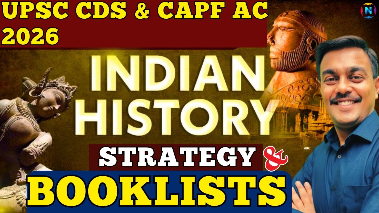 UPSC History & Art Culture Secrets Revealed: CDS & CAPF AC Strategy + Best Books