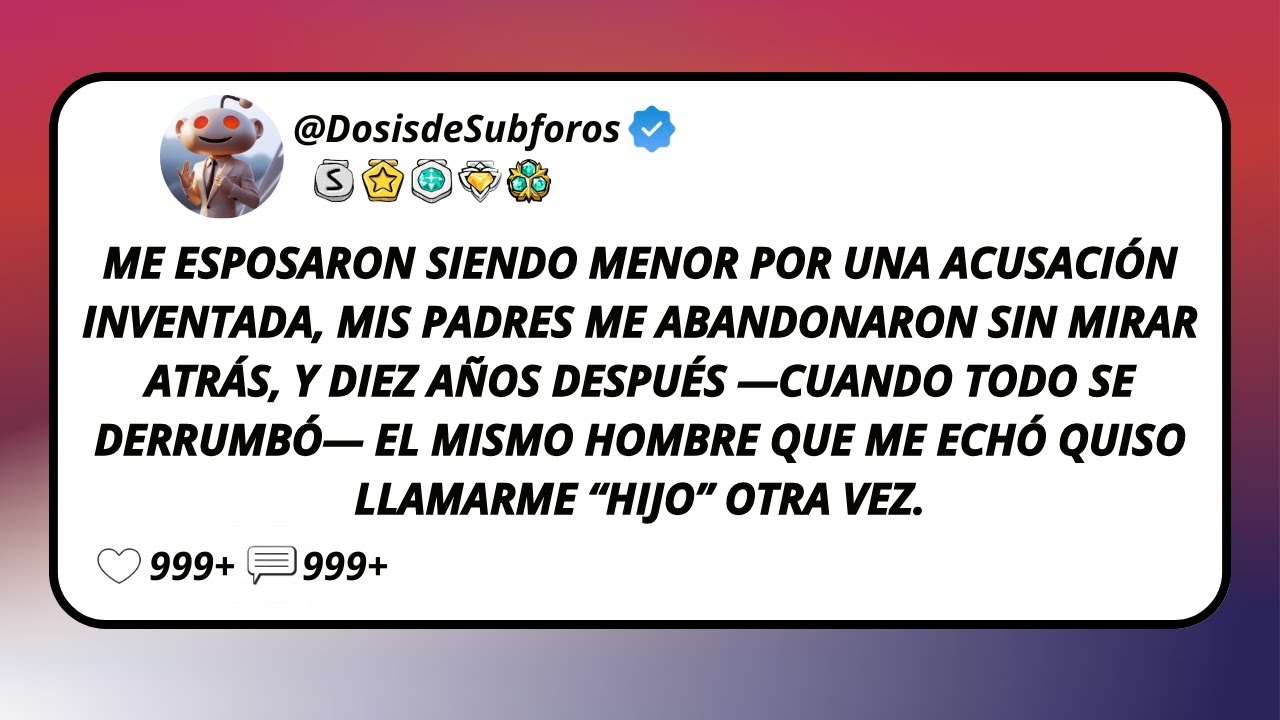 Me Esposaron Siendo Menor Por Una Acusación Inventada, Mis Padres Me Abandonaron Sin Mirar...