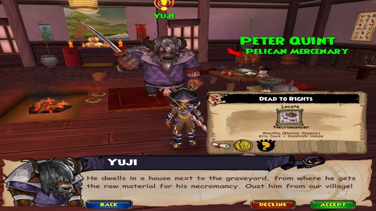 Pirate101 Side Quest "Dead to Rights" (Buccaneer)