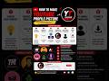 How to make Youtube Profile Picture? #canvatutorial #canva