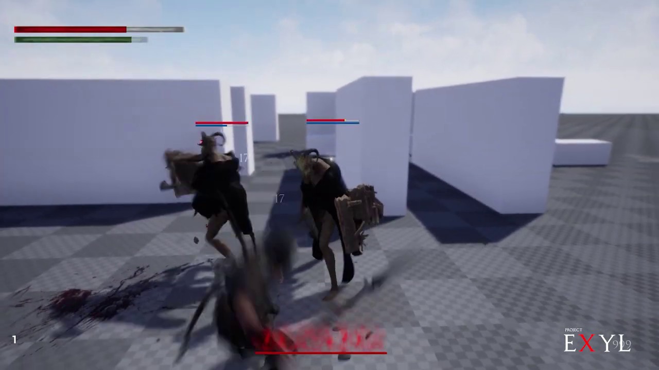 Project Exyl - New animations - Combat