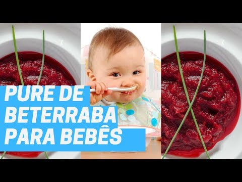 Vídeo: É Possível Para Um Bebê De 8 Meses Comer Beterraba