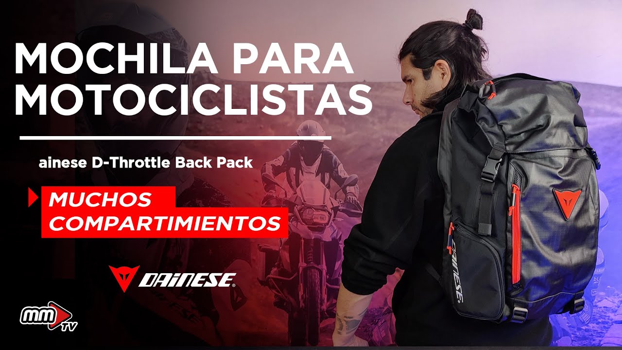 Dainese D-Throttle Backpack | Product Review - YouTube