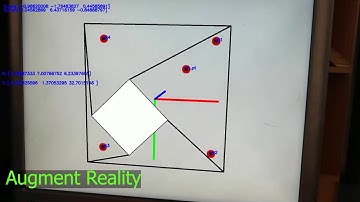 OpenCV  Object Pose Estimation | Augmented Reality [ LEDs and bespoke geometry ] [Git link below ]