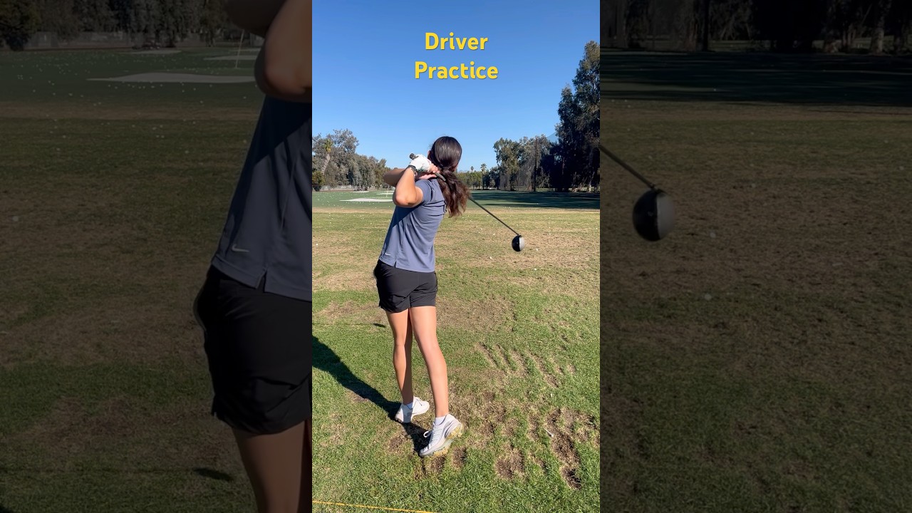 Driver practice after group session. 