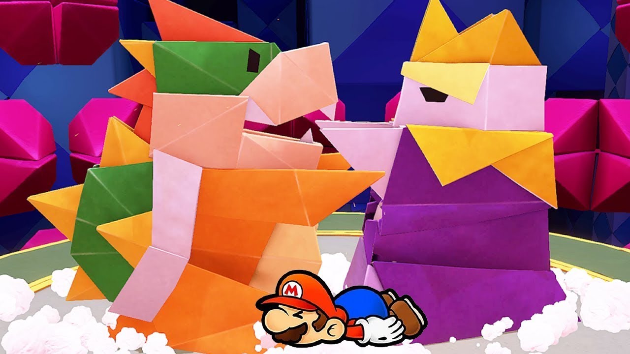 Paper Mario The Origami King Final Boss + Ending Credits YouTube